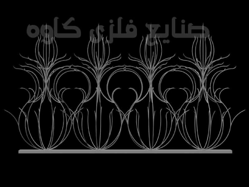 حفاظ لاله ای نمای روبه رو